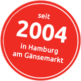 Seit 2004 Hamburg Gänsemarkt